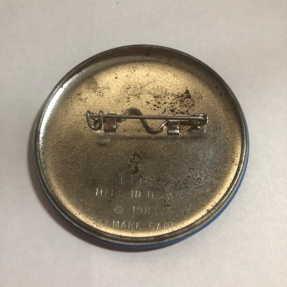 Vintage Hallmark Easter Spring Button Pin Have A … - image 2